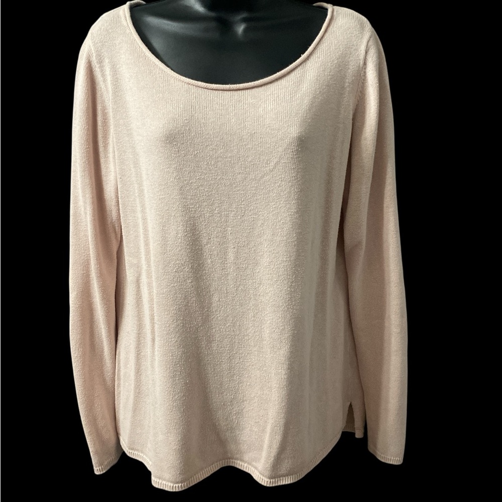 Old Navy Women's Funnel Neck Blush Pink Tunic Pullover Sweater Size XL